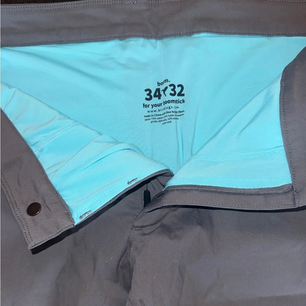 Stylish Gray Chinos - Picture 2 of 3